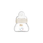MAM Feel Good Μπιμπερό Γυάλινο Μπεζ 0+ μηνών, 90ml