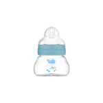 MAM Feel Good Μπιμπερό Γυάλινο Μπλε 0+ μηνών, 90ml