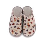 Naturelle Poppy Υφαμάτινες Comfort Παντόφλες Μπεζ, 1 ζευγάρι