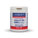 Lamberts Vitamin D 4000iu (100μg) Βιταμίνη D3 (Χοληκαλσιφερόλη) των 4000iu, 30 κάψουλες