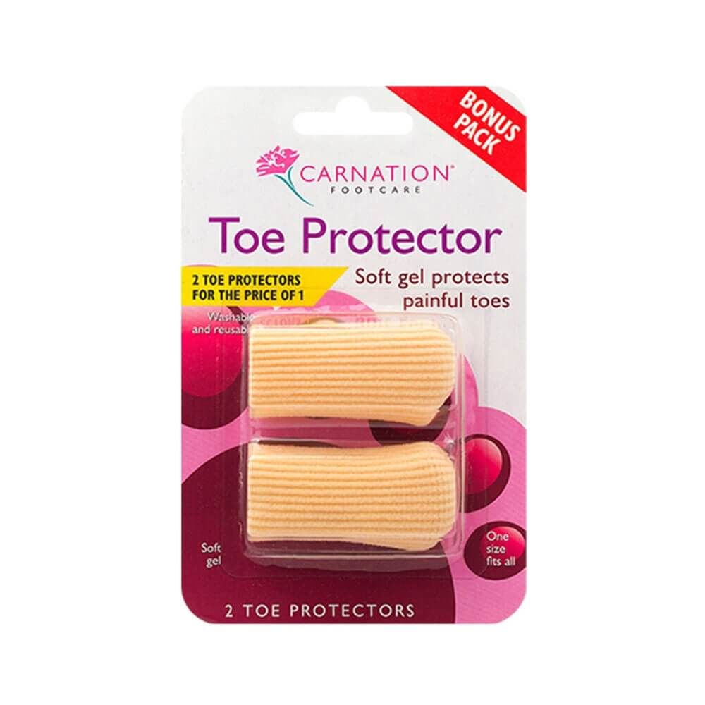 TOE PROTECTOR Carnation Toe Protector για τη Μείωση της Τριβής & των Κραδασμών στα Δάχτυλα, 2 τεμάχια - Image 1