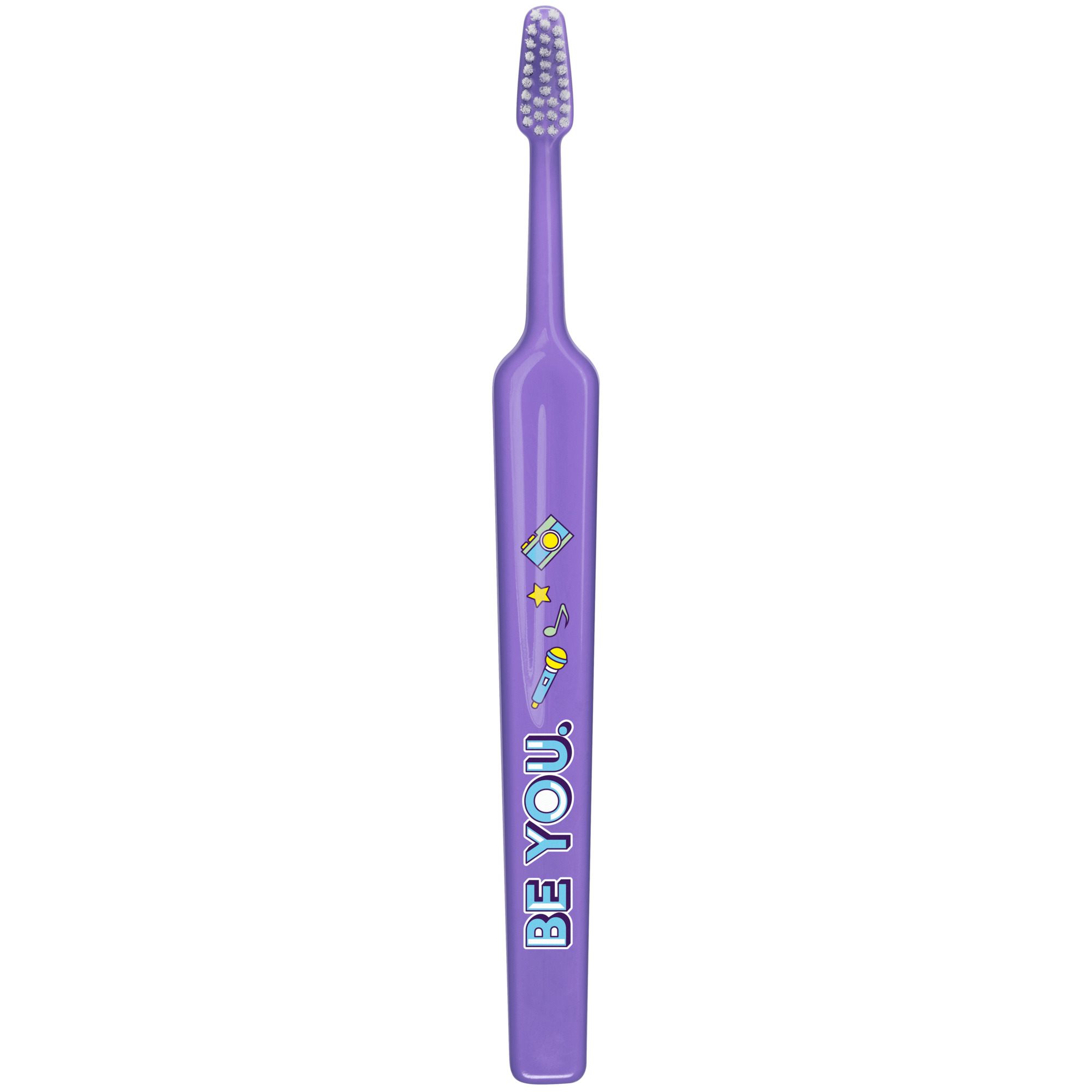 TePe Kids Soft BE YOU NON PACKAGE ΜΟΒ 7 317400 007748 TePe Kids Παιδική Οδοντόβουρτσα Soft Μωβ για 6+ χρονών, 1 τεμάχιο - Image 1