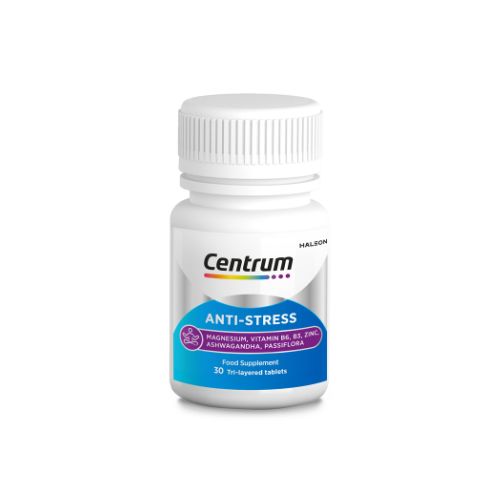 CENTRUM ANTI-STRESS Centrum Anti-Stress Συμπλήρωμα Διατροφής για το Άγχος, 30 ταμπλέτες - Image 1